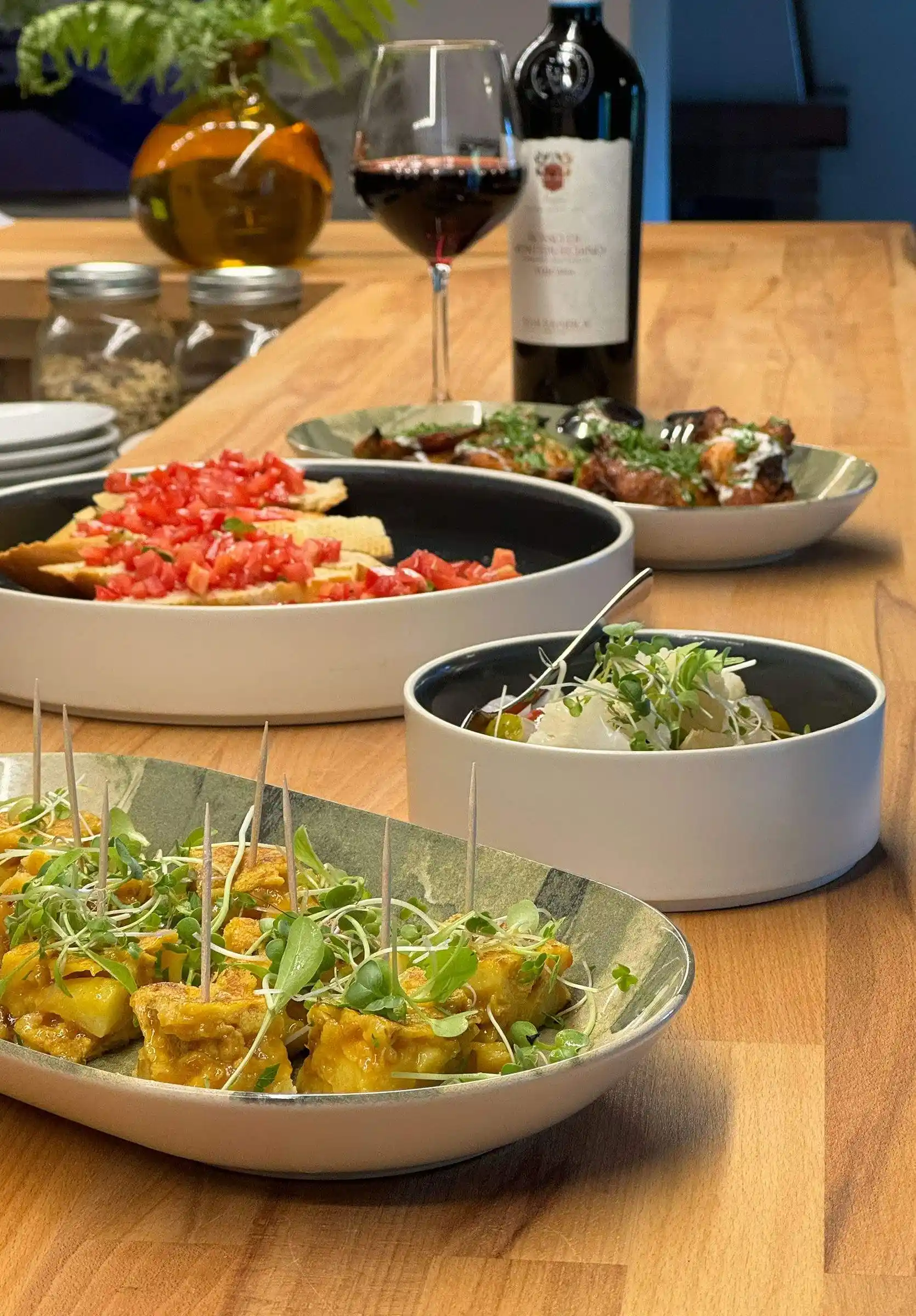 Organic farm-to-table food at Il Vigno agriturismo, Tuscany